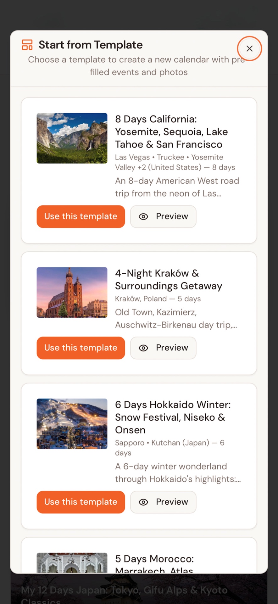 Browse curated templates
