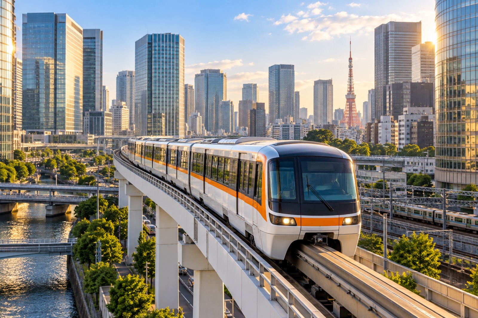 Airport train to Ginza