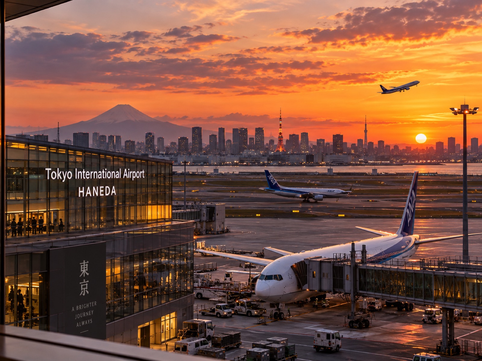 Arrive at Haneda (HND)