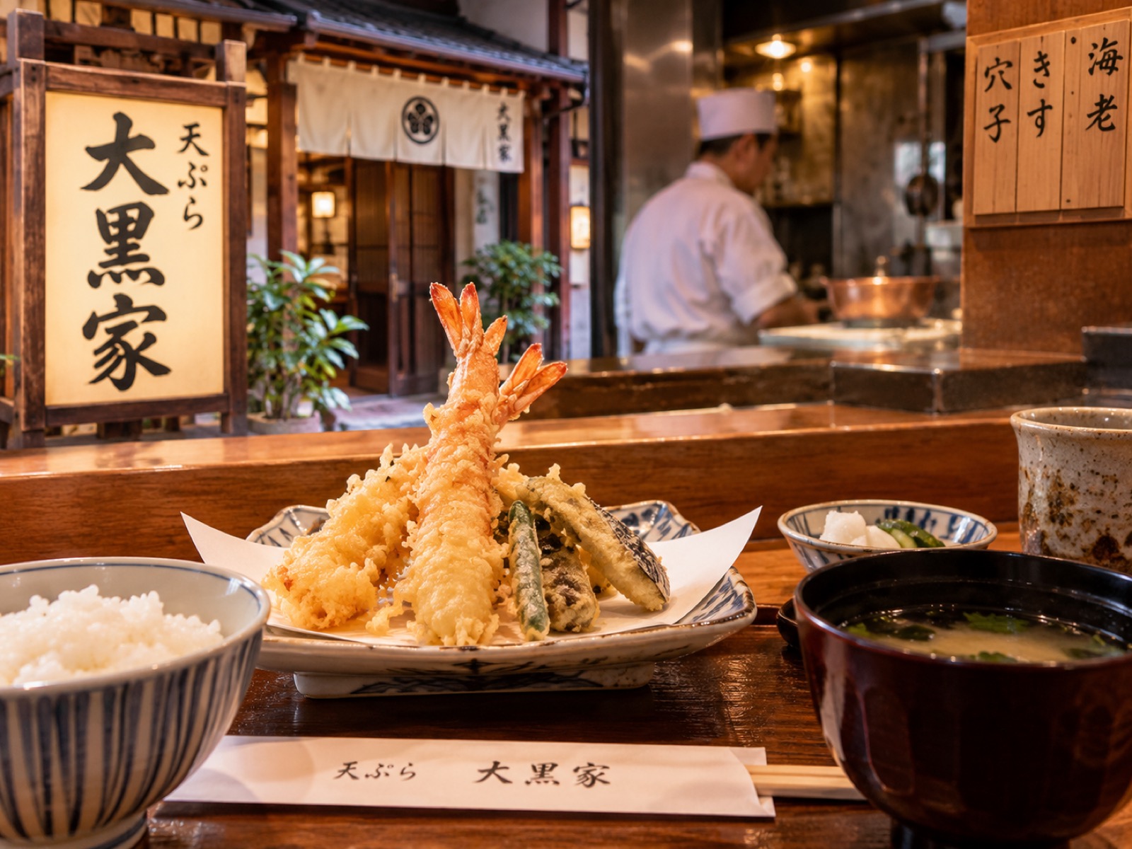 Tempura lunch